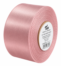 Atlasová jednobarevná stuha oboulícní s metaloplastem 4cm/20m
