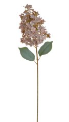 Umělá latnatá hortenzie hlava 25cm, dl.88 cm