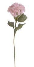 Rozkvetlý umělý česnek na stonku dl.83cm
