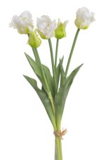 Svazek umělých papouščích tulipánů hlavička 5,5cm, celkem dl. 46 cm - 5ks