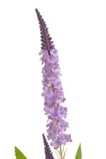 Umělá ostrožka s listy - 2 výhony dl. 78cm