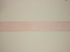 Jednobarevná plátnová stuha s efektní nití 2,5cm/25m