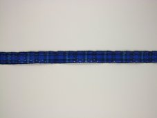Kostková stuha s metaloplastem a drátem v okrajích 1,5cm/25m