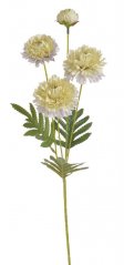 Umělý rozkvetlý aksamitník, květ 8cm/dl.61cm