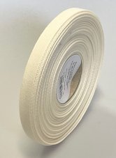 Jednobarevná plátnová stuha s vlascem 1,2cm/25m