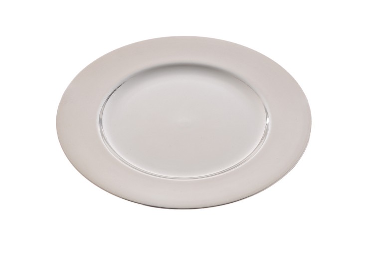 Plastový talíř na aranžování Ø 17cm_SLV