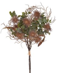 Svazek 4 eukalyptů a bodláků s doplňky dl. 52cm