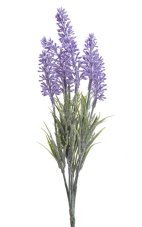 Umělá kvetoucí levandule 33 cm – dekorativní zápich