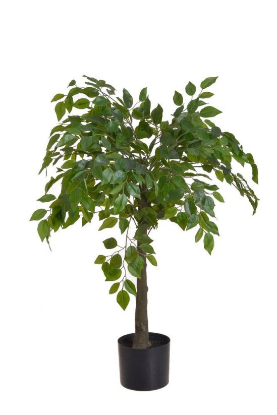 Umělý ficus benjamina v květináči 90cmH