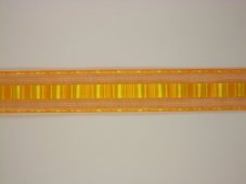 Plátnová stuha se vzorem a s monofilem 1,5cm/10m