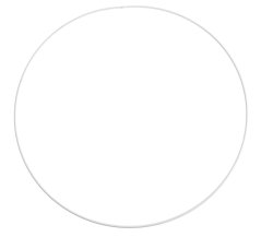 Drátěný kruh na aranžování ∅ 50 cm, tl. 0,5cm