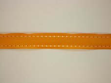 Plátnová stužka se vzorem a drátkem 1,5cm/25m