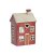 Keramický domek - svícen na light svíčku 12cmL x 8,5cmW x 18,5cmH