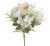 Kytice umělých hortenzií a pivoněk s doplňky a listy dl. 28cm