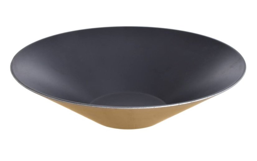 Dekorace plastová mísa na aranžování Ø 25cm x 6cmH