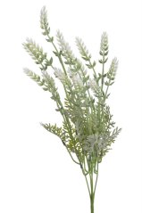 Umělá květina kvetoucí levandule dl. 42cm