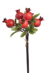 Svazek větviček granátového jablka s listy dl. 34cm - 3 ks