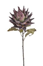 Umělá kvetoucí protea  Ø17cm/ dl.74 cm
