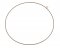 Drátěný kruh na aranžování ∅ 37 cm, tl. 0,4cm