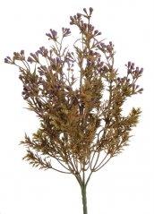 Umělá rostlina s květy, 35 cm, 6 větviček, barva 22