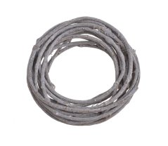 Dekorace proutěný věnec 30cmØx6cmH