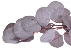 Umělá girlanda eukalyptus populus - lístek 5,5 cm, dl. 194cm