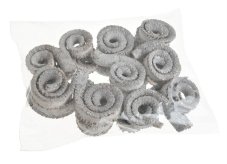 Přírodní materiál Palm Ring White Wash 11x18cm (10pc Poly)