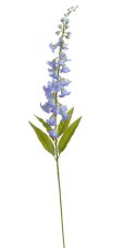 Umělý kvetoucí zvonek s listy dl. 96cm
