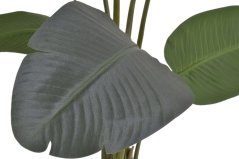 Dekorace umělá strelicie v květináči Ø 15cm, celkem 120cmH
