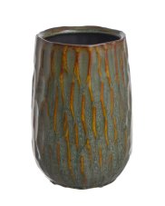 Dekorační keramická nádoba váza 14cm∅ x 21cmH