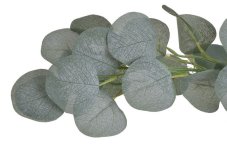Umělá girlanda eukalyptus populus - lístek 5,5 cm, dl. 194cm
