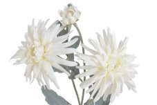 Umělá kvetoucí chryzantéma s dvěma květy a poupětem Ø13cm/dl.65cm