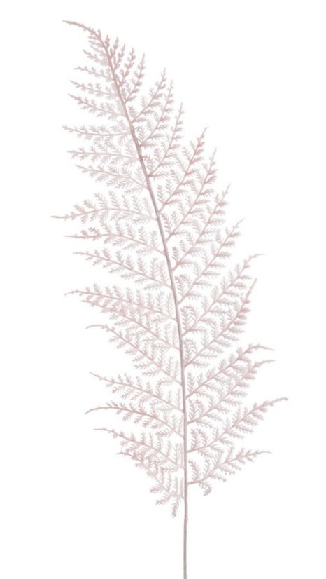 Umělý barvený list kapradí, dl. 57cm_14