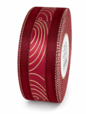 Atlasová stuha s metaloplastem 40 mm × 20 m