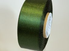 Atlasová jednobarevná stuha oboulícní s metaloplastem 4cm/20m