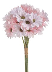 Kytice umělých margaretek, květ Ø 6 cm, dl.30 cm