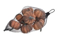 Dekorační dýně z polystyrenu 9 ks, Ø 6cm - různé barvy
