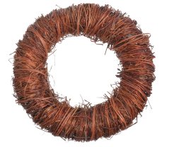 Věnec ze dvou druhů proutí 40cmØx10cmH