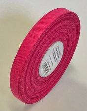 Jednobarevná plátnová stuha s vlascem 1,2cm/25m