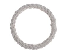 Dekorace věnec pletený z provázků 26cm∅x2,5cmW