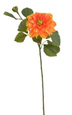 Umělá květina kvetoucí dahlie, květ Ø 15cm, dl.68cm