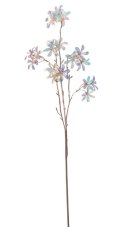 Opalizující umělá květina na stonku dl. 86cm