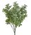 Buksus 39 cm, 7 větviček, barva 19