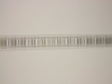 Plátnová stuha se vzorem a s monofilem 1,5cm/10m