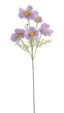 Umělá kvetoucí květina, květ Ø 11cm, zápich dl. 86cm