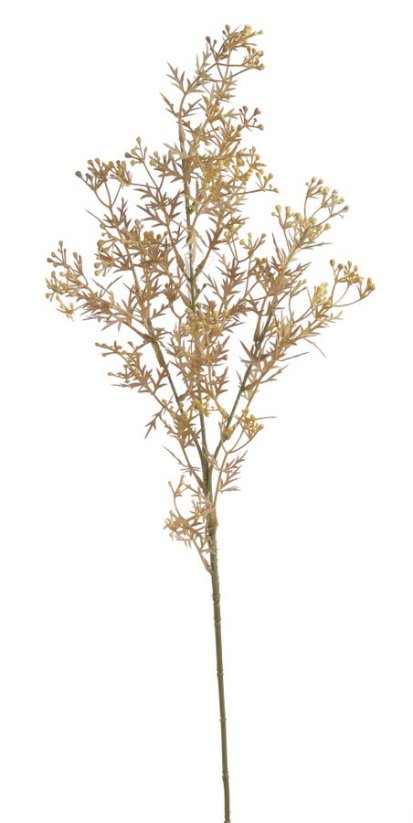 Umělá rostlina - větvička broom bloom  dl. 78cm - zápich_213