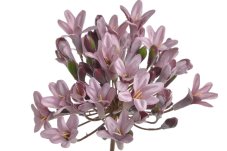 Umělý kvetoucí Agapanthus, květ 12cm, dl.celkem 76cm