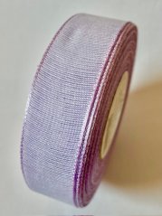 Plátnová jednobarevná stuha 2,5cm/25m