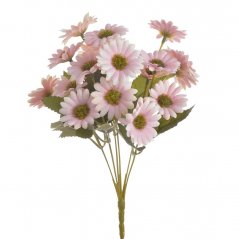 Kytice umělých aster alpských, květ Ø 4cm, dl. kytice 32cm