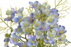 Svazek polních květů 3ks, 42 cm - modré 105
